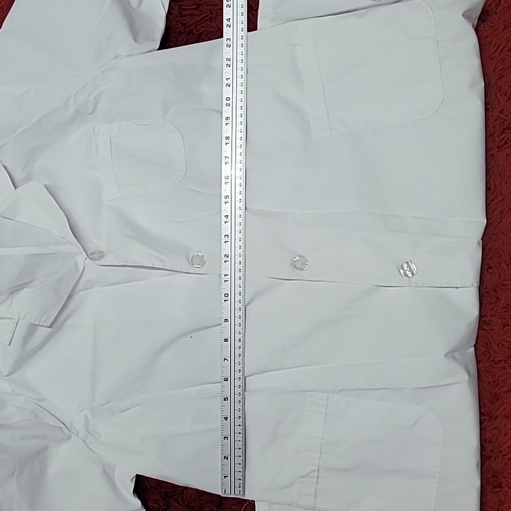 Men's White Lab Coat Halloween Costume - Picture 12 of 12